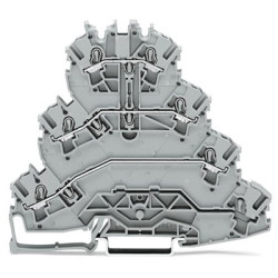 Wielorzędowa złączka szynowa WAGO poziomy: 4 14AWGWciskane TOPJOB S