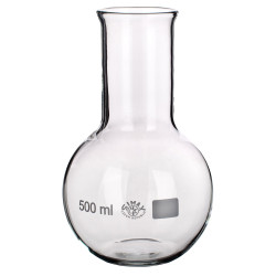 Simax Boiling Flask Flat Bottom Wide Neck 500ml Pack of 10