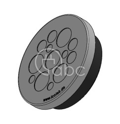 Przepust kablowy niedzielony KEL-DPZ 63, na 13 przewodów, 43761