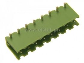 Listwa montaż. kątowa 9-zacisk. męska r = 5,08