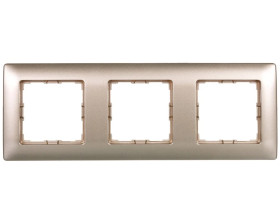 VENA Ramka potrójna satyna 515083