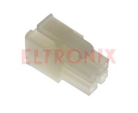 GNIAZDO MFH04F+OBUDOWA RASTER 4.2MM 7A/250V NA PRZEWÓD