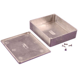 Hammond 1590XX Diecast Enclosure Natural (145 x 121 x 39mm)