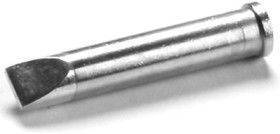 Soldering tip, chisel shaped, Ø 5.2 mm, (T x L x W) 0.8 x 28 x 5 mm, 0102CDLF50/SB