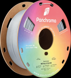 CA02012 Filament, Panchroma PLA, Metallic Silver, 1,75 mm, 1 kg