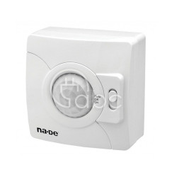 Czujnik ruchu 360° sufitowy natynkowy zasięg 9 m IP20 NA-DE10100W