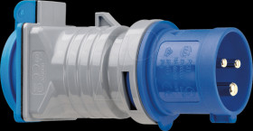 1080990 CEE plug to earthed coupling 230 V/16 A