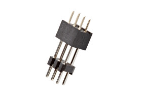 Sparkfun Header Pins and Socket (PTH, 2mm, 2x3-pin)
