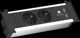 927.051 Power strip KAPSA, 2 x Type F - CEE 7/3