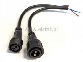 Złącze hermetyczne 2PIN z przewodem 40cm