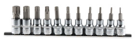 Zestaw nasadek rozmiar napędu 3/8 cala elementy: 11 RS PRO typ napędu Kwadratowy gniazdo T8 → T60