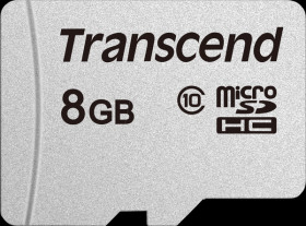 TS8GUSD300S microSDHC memory card, 8 GB, Transcend 300S, class 10