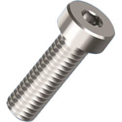 Cylinder head screw, internal hexagon, M5, Ø 8.5 mm, 10 mm, steel, stainless, DIN 7984, 001.16.545