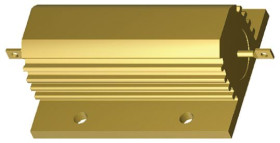 Rezystor do montażu w obudowie 33Ω 100W ±5% TE Connectivity ±50ppm/°C drutowy Oczko lutownicze