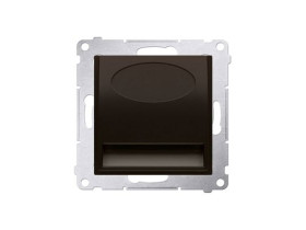 SIMON 54 Oprawa oświetleniowa LED 230 V AC 1.1 W białe ciepłe 3100K brąz mat DOS.01/46 KONTAKT SIMON