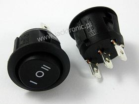 PRZEŁ.<50> OKRĄGŁY 3POZYCJE 6A ON-OFF-ON