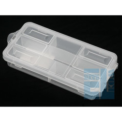 POJEMNIK - ORGANIZER PRZEZROCZYSTY 180x90x35mm N035
