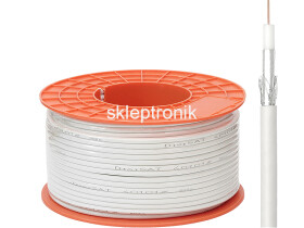 Przewód koncentr. RG-6U 75 ohm CU sat. 2mb