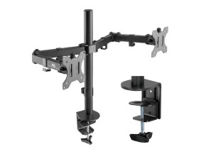 Uchwyt biurkowy na 2 monitory LCD Maclean MC-884 17-32 2x 8kg (max 16kg) vesa 75x75 oraz 100x100