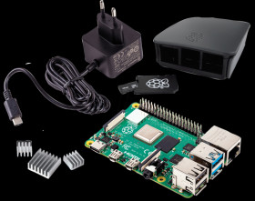 RASPBERRY PI 4 B 2GB BLACK The Raspberry PI 4 B 2GB Black-Bundle