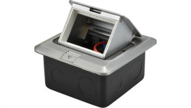 Puszka Podłogowa Alu Ip44 3M 1,5X 45X45 Neku