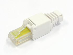 Wtyk 8p8c RJ45 UTP kat.5e na drut, beznarzędziowy