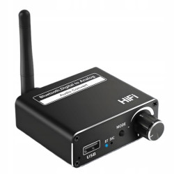 Odbiornik Transmiter Bluetooth Konwerter DAC, USB, Toslink