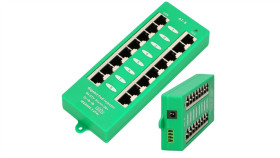 Gigabit Poe Injector Aktywny, 8 Portów Gigabit 802.3At/Af, Mode A Extralink 8...