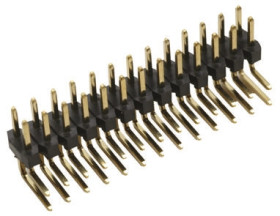 Złącze szpilkowe 40-pinowe raster: 2.0mm 2-rzędowe HARWIN Przewlekany 1.0A