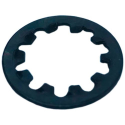 OMEG ZAHNSCHEIBE-M10-OMEG-BK Nut Black Potentiometer Accessories