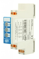 Lampka modułowa 3x230/400AC + N 3xLED zielony MSM17-S3A-A230-105-G