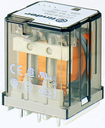 Relay, 3 Form A (N/O), 24 V (DC), 192 Ω, 16 A, 400 V (AC), 62.23.9.024.4000
