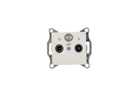 Sedna Gniazdo antenowe RD/TV/SAT końcowe 1dB białe SDN3501321