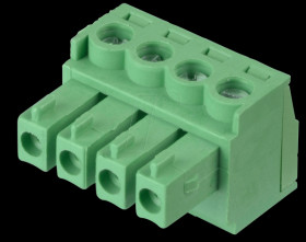 CTB922HE/4 Plug-in screw terminal - 4-pole, RM 3.81 mm, 0°