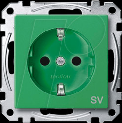 MEG2300-0304 System M, socket for special circuits, green