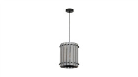 Lampa Wisząca Egon Grey 1Xe27 Mlp3759 Milagro