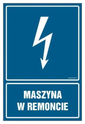 ZNAK - HG028 Wyłącznik oświetlenia 70 x 105 cm PN - Płyta 1mm