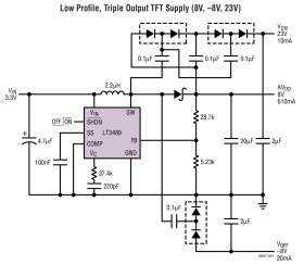 2MHz Boost DC/DC Converter with 2.5A Switch and Soft-Start