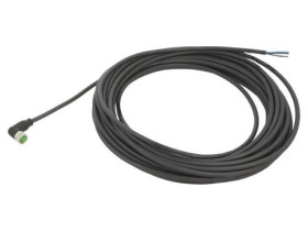 7000-08081-6301000 Kabel: do czujników/automatyki M8 3-PIN kątowe 10m wtyk 60VDC