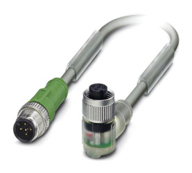 Przewód czujnik-siłownik ze złączem Złącze M12 liczba rdzeni 5 długość 300mm Rodzaj A Męskie Złącze B Złącze M12