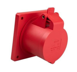 Gniazdo siłowe do wbudowania 16A 3P + N + uziemienie GSW-5-16/22