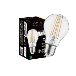 Żarówka dekoracyjna DARI LED Filament 4W, E27, 3000K, 840lm, 230V, CLEAR A60, EDO777709 EDO