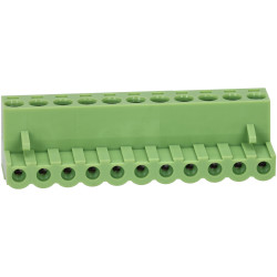 TruConnect 212888 11 Way 15A 300V Free Plug Terminal Block 5mm Pitch