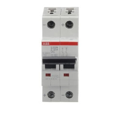Wyłącznik nadprądowy 2P char. Z 10A 10kA AC/DC S202M-Z10UC 2CDS272061R0428