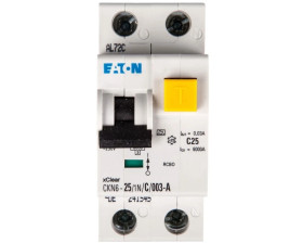 Wyłącznik różnicowo-nadprądowy 2P 25A C 0,03A typ A CKN6 25/1N/C/003-A 241545