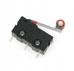 PRZEŁĄCZNIK MIKRO WYŁĄCZNIK KRAŃCOWY Z ROLKĄ 3A 250V SS-5GL2