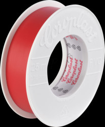 1453 Electrical insulation tape 301 KB4, 25 m, 25 mm, red