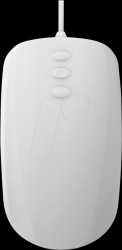 AK-PMH3OB-US-W Mouse, USB, IP68, can be disinfected, white
