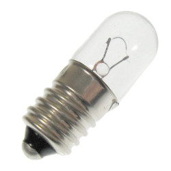 Żarówka E10 6V 100mA 10x28mm