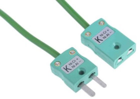 Przewód termoparowy K, -10 → +220 C., dł. 2m, izolacja: PVC, 7-żyłowy, RS PRO